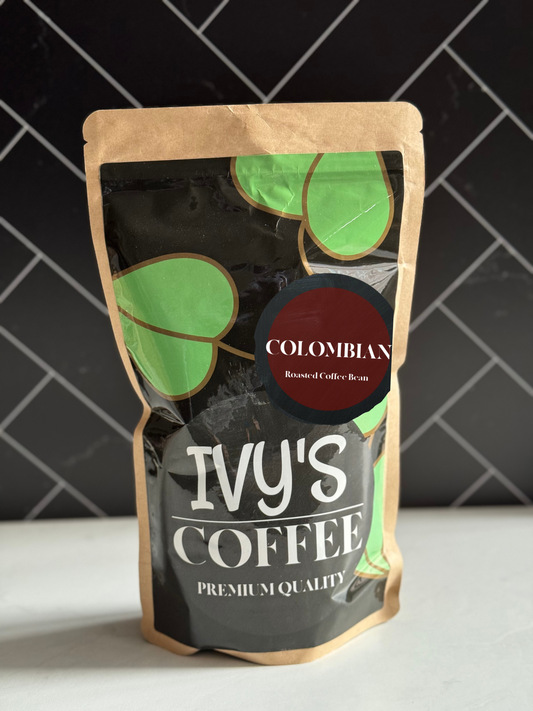 Colombian Roast - Ivy's Coffee Colombian Roast - Organic bean coffee 1lb